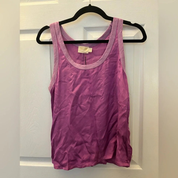 Nation LTD Purple Jojo Tank Top S Small - Picture 3 of 5